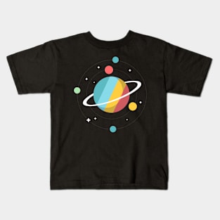 Planets In Space Kids T-Shirt